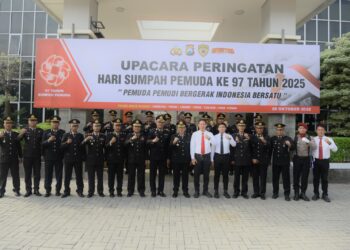 Polres Gresik Ajak Pemuda Kota Santri Bersatu di Hari Sumpah Pemuda ke-97