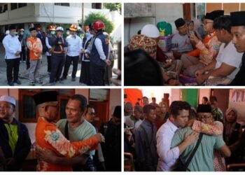 Telah Lewati Golden Time, Kakanwil Kemenag Jatim Berikan Penguatan Moral dan Doa kepada Wali Santri Pondok Pesantren Al Khoziny 
