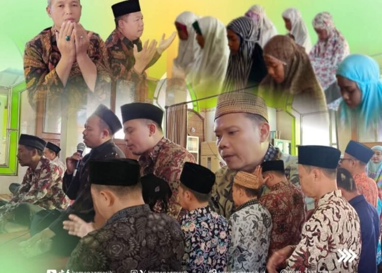Kemenag Gresik Gelar Sholat Ghaib dan Istighosah untuk Korban Tragedi Pesantren Al-Khoziny