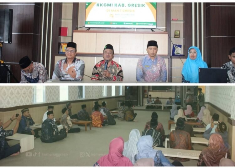 MAN 1 Gresik Jadi Saksi Sejarah Puluhan KKG dan KKMI Penuh Semangat Perkuat Kurikulum Berbasis Cinta dan Akhlak