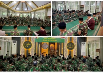 Kodim 0817/Gresik Gelar Doa Bersama: Refleksi dan Rasa Syukur di HUT TNI ke-80
