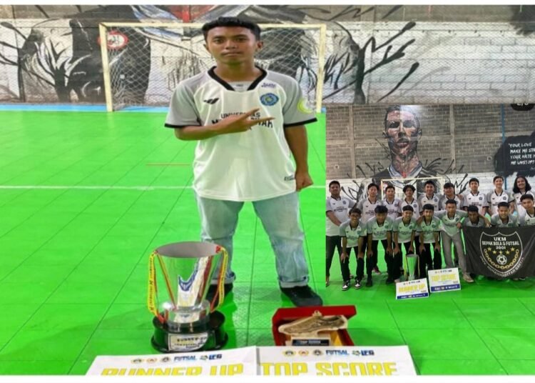Top !! Siswa UPT SMPN 4 Gresik Raih Juara 2 Liga Futsal Gresik