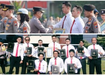 Berhasil Ungkap Kasus Pembunuhan 1×24 Jam, Satreskrim Polres Gresik Terima Penghargaan Khusus dari Kapolda Jatim