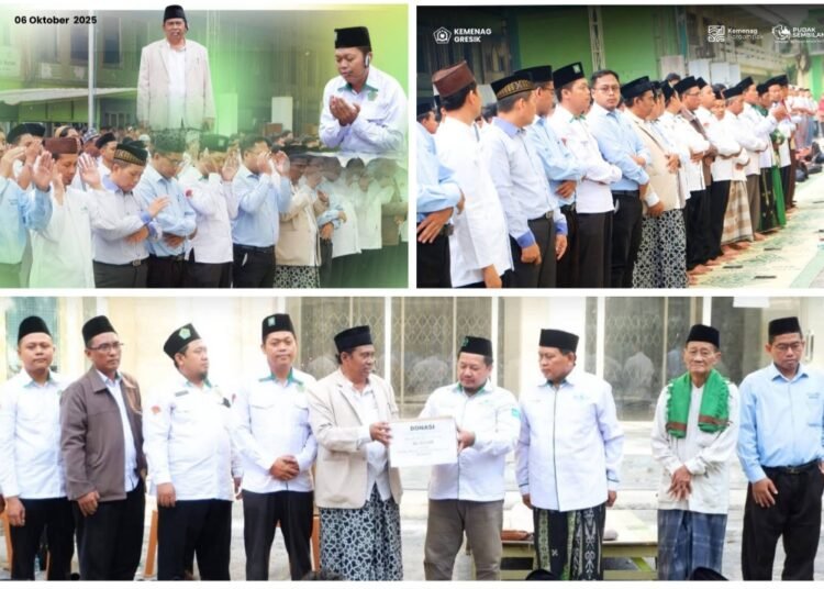 Pondok Pesantren Darul Ihsan Menganti Gelar Sholat Ghaib dan Donasi Kemanusiaan Al-Khoziny