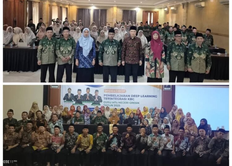 MTsN Gresik Gelar Workshop Kurikulum Berbasis Cinta: Madrasah Tidak Hanya Menjadi Tempat Transfer Ilmu, tetapi juga Ruang Tumbuhnya Karakter dan Kemanusiaan