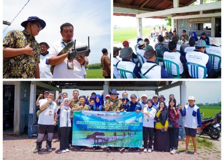 Peduli Petani, Dirut Petrokimia Gresik Blusukan Pastikan Kualitas Pupuk Organik Sambut Musim Tanam