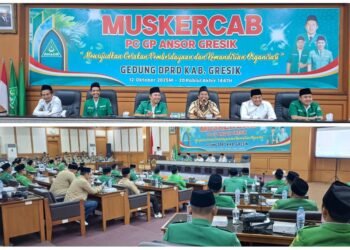 Gelar Muskercab, Ansor “Ambil Alih” Gedung DPRD Gresik: Mewujudkan Gerakan Pemberdayaan dan Kemandirian Organisasi