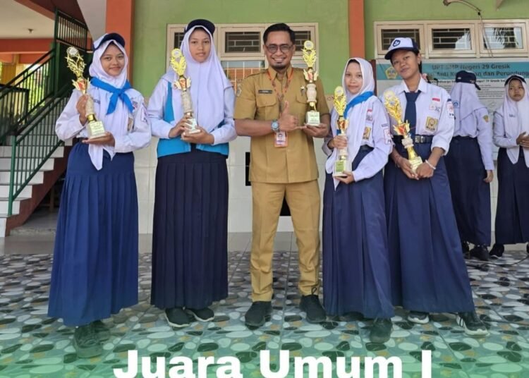 Bravo !! TIM PMR Spentwonine Gresik Sukses Raih Juara Umum JUMBARA PMI Tingkat Jawa Timur