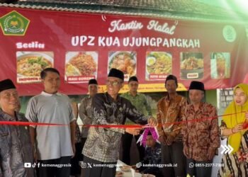 Tak Hanya Urus Nikah, KUA Ujungpangkah Luncurkan Kantin Halal UPZ untuk Kembangkan Ekonomi Umat