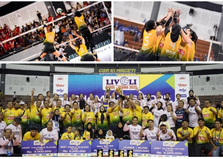 Istimewa !! Tim Voli Petrokimia Gresik Kembali Juarai Livoli 2025: Sukses Pertahankan Gelar Tiga Tahun Berturut-turut