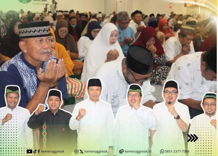 khidmat !! Wisma Kebomas Jadi Saksi Kemenag dan KBIHU Petrokimia Gresik Gelar Pembukaan Manasik Haji 2025