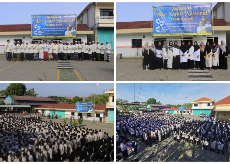 Momen Hari Santri, Kasek SMK PGRI Gresik: Sudah 3 Tahun Para Siswa Dapat Pelajaran Agama Berbasis Pesantren