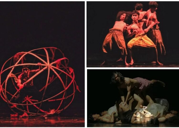 Ratusan Penonton Dibikin Terpukau Pertunjukan Angon Angin Komunitas Kotaseger di Gelaran Parade Teater Jatim 2025