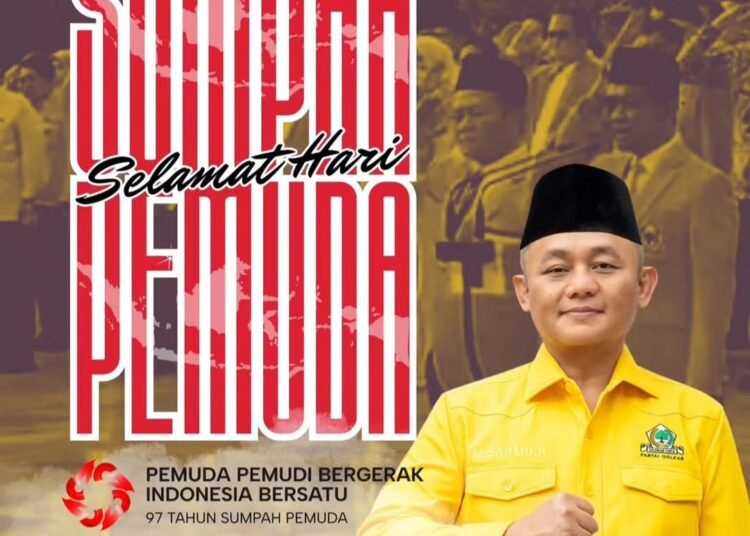 Semangat Sumpah Pemuda Sekretaris Jenderal Partai Golkar M Sarmuji: Kemajuan Bangsa Ada di Tangan Generasi Muda