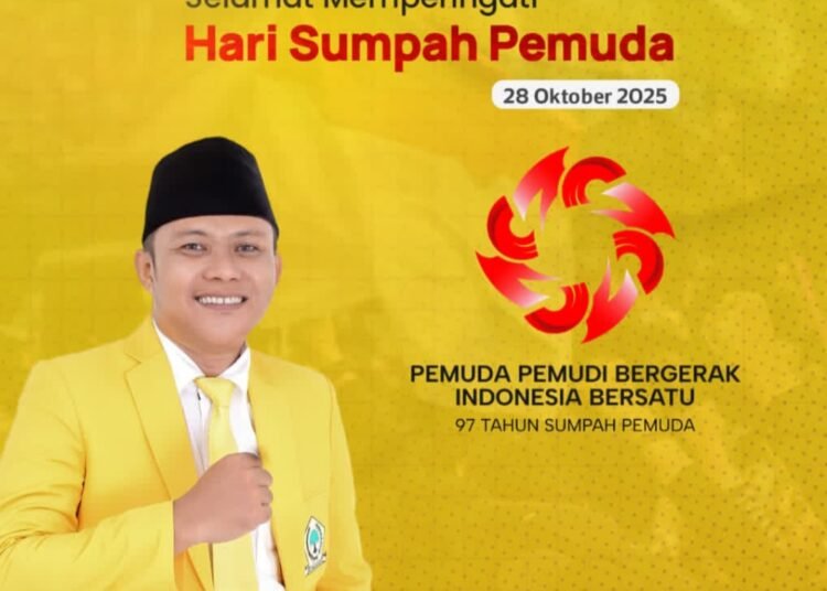 Anggota DPRD Gresik Khusnul Fiqhan Ucapkan Selamat Hari Sumpah Pemuda ke-97 Tahun 2025