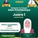 Berlaga di Universitas Lampung, Siswa MAN 2 Gresik Bawa Pulang Juara 1 Lomba Poster Tingkat Nasional