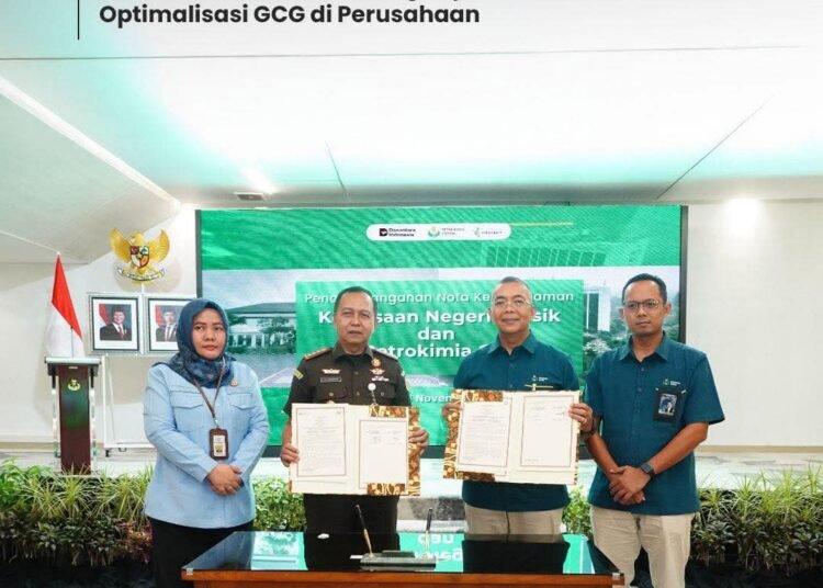 Petrokimia Gresik Gandeng Kejari Demi Kelancaran Penyaluran Pupuk Bersubsidi ke seluruh Indonesia