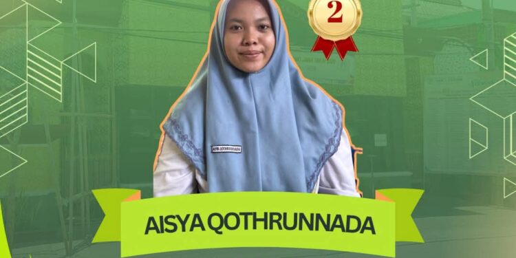 Aisya Qothrunnada Siswi MAN 1 Gresik Raih Bronze Medali Olimpiade Geografi Tingkat Nasional