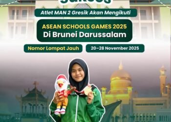 Luar Biasa !! Siswa MAN 2 Gresik Wakili Indonesia dalam Ajang Bergengsi ASEAN Schools Games 2025