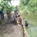 Dukung Swasembada Pangan, Koramil Balongpanggang Manfaatkan Lahan Kosong Jadi Kolam Lele