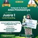 “Global Reach, Local Roots” Antarkan Sendy MAN 2 Gresik Raih Juara 1 Lomba Storytelling Tingkat Jatim