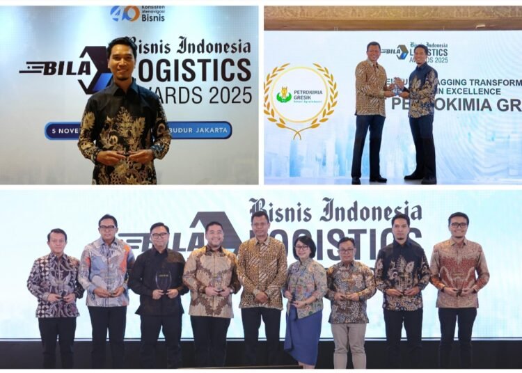 Kado Spesial Hari Pahlawan, Inovasi Pengantongan dan Pergudangan Petrokimia Gresik Kembali Raih Penghargaan Tingkat Nasional