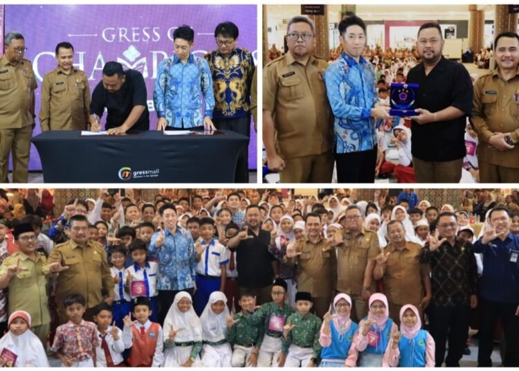 Bersama Kadispendik, Bupati Gresik Teken MoU dengan Sprix Inc. Tokyo Jepang Tingkatkan Kualitas Pendidikan