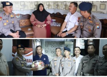 Peduli Purnawirawan, Polres Gresik Gelar Anjangsana Jelang HUT ke-80 Brimob Polri 