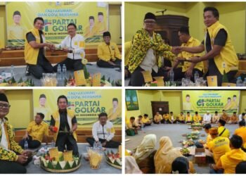 Bangga Pak Harto Jadi Pahlawan Nasional, DPD Golkar Gresik Gelar Tasyakuran