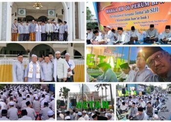 Membludak !! Warga RW 06 Perum BP Wetan Bersholawat Bersama Jamaah Siji dan Ngaji Kitab Riyadus Sholihin