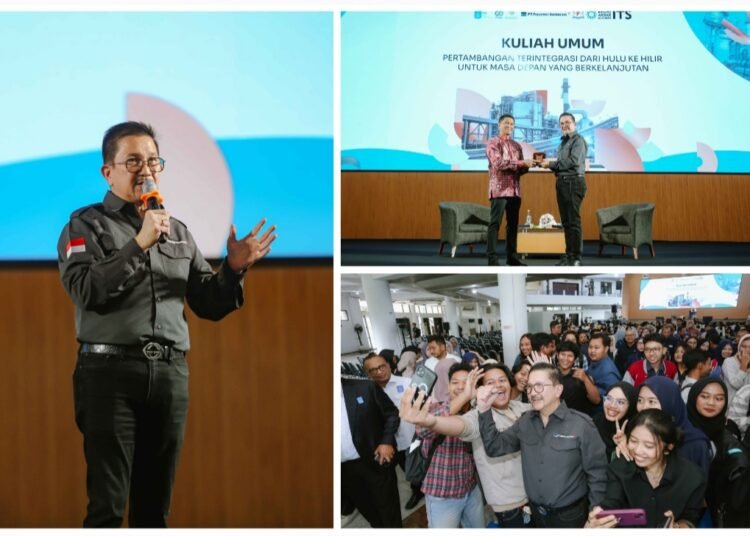 Ribuan Mahasiswa ITS Antusias Ikuti Kuliah Umum Bersama Presiden Direktur PT Freeport Indonesia Tony Wenas