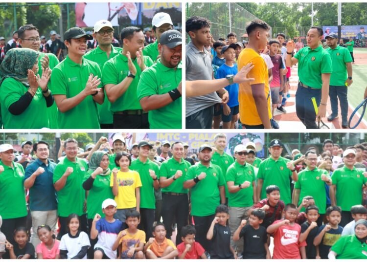Meriah !! Kejuaraan Tenis Junior TDP Piala Dandim Gresik–IMTC 2025 Resmi Dibuka