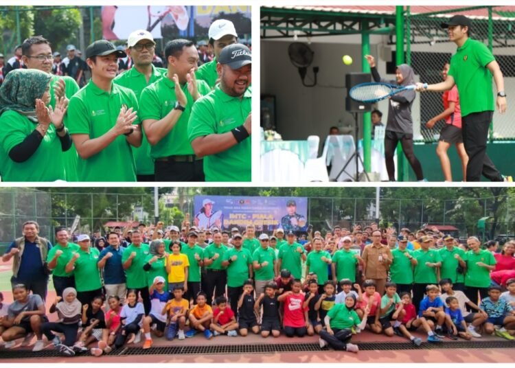 Kapolres Gresik Dukung Penuh Kejuaraan Tenis Junior TDP Piala Dandim 2025 Tingkat Nasional