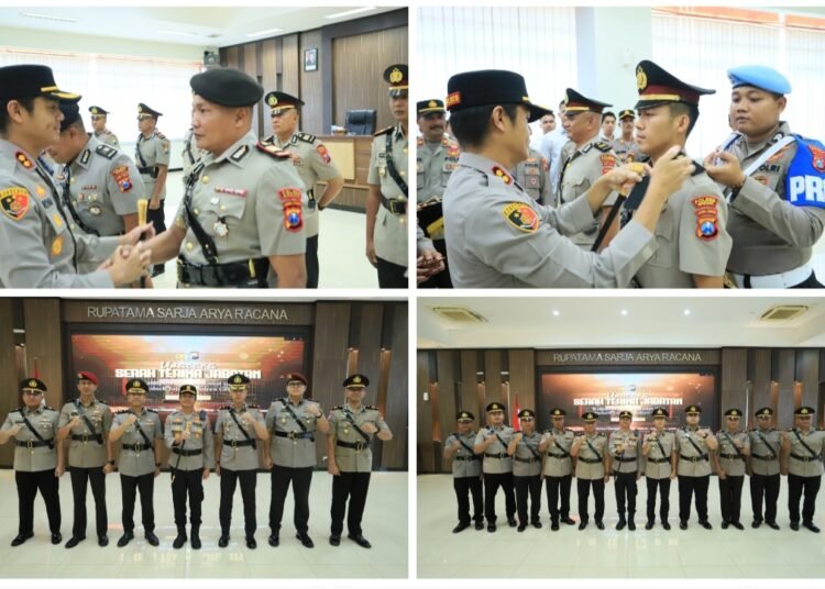 Sejumlah Posisi Strategis di Polres Gresik Berganti: Mulai Waka Polres, Kasat Reskrim, Kasat Lantas, Kasat Samapta, Kasat Polairud, hingga Kapolsek