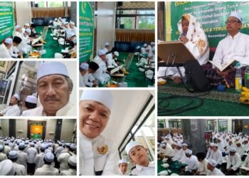 Subhanallah !! Ratusan Jamaah Majelis Siji Bersholawat di Masjid Al-Istiqlal Randuagung Kebomas