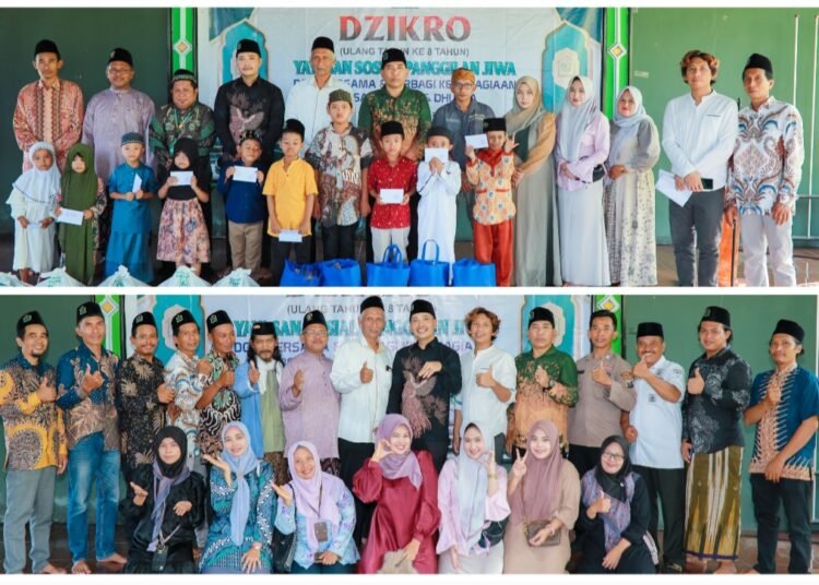 WaGos Jadi Saksi Yayasan Sosial Panggilan Jiwa 8 Tahun Istiqomah Santuni Ratusan Anak Yatim dan Dhuafa