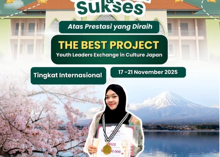 Prestasi MAN 2 Gresik Mendunia: Raih The Best Project Youth Leaders Exchange in Culture Japan Internasional