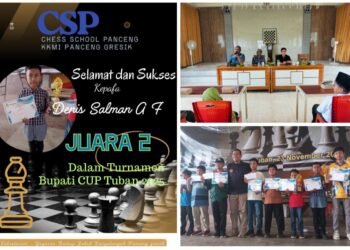 Belum Genap Satu Bulan Berdiri, Siswa Chees School Panceng Sabet Juara 2 Turnamen Bupati Tuban Cup 2025