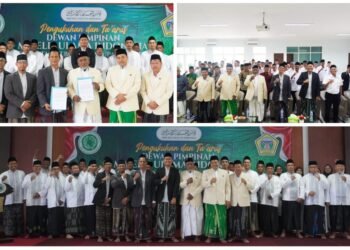 Kukuhkan MUI Kebomas, KH. Ainur Rofiq Thoyyib: Semoga Masyarakat Merasa Sejuk, Damai dan Tentram