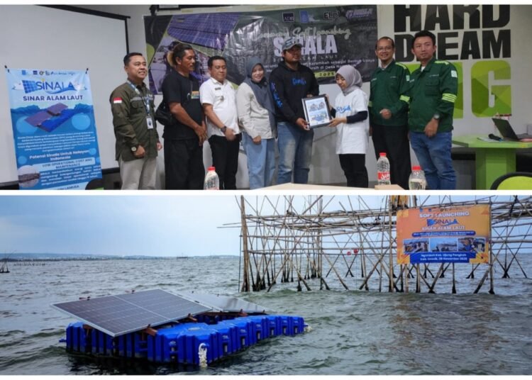 Istimewa !! PT Orela Shipyard Luncurkan “SINALA” Energi Surya Terapung untuk Nelayan Ngemboh Ujungpangkah