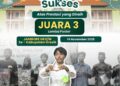 Siswa MAN 2 Gresik Kasya Mauludil Rizky Raih Juara 3 Lomba Poster Tingkat Kabupaten