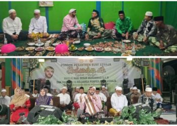Haul ke-15, Ponpes Bumi Aswaja Bersholawat Bareng Habib Ahmad Bin Musthofa Al Hadar
