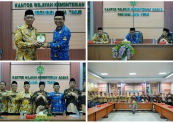 FKUB Jatim dan FKUB Kaltim Perkuat Sinergi Kerukunan melalui Dialog Program Strategis