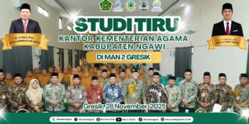 MAN 2 Gresik Terima Kunjungan Kehormatan dari Kemenag Ngawi Dalam Rangka Studi Tiru