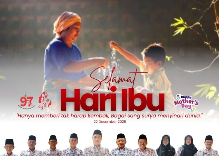 PGRI Gresik Ucapkan Selamat Hari Ibu: “Hanya memberi tak harap kembali, Bagai sang surya menyinari dunia”
