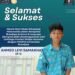 Siswa MAN 1 Gresik Ahmed Levi Samakhat Raih Medali Emas Olimpiade Matematika Tingkat Nasional