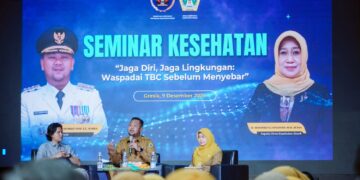 Bupati Gresik Bersama Kadinkes Hadiri Seminar Kesehatan Bertajuk “Waspadai TBC Sebelum Menyebar”