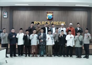 Jelang Nataru, Polres Gresik Perkuat Sinergi Bersama Da’i Kamtibmas Demi Kerukunan Umat