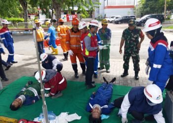 TNI-Polri Bersama PT Pertamina Aspal Bersinergi Perkuat Kesiapsiagaan Darurat