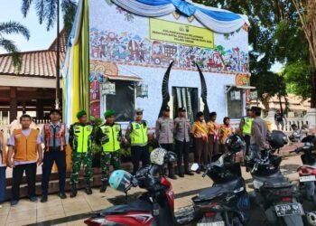 Sinergi Lintas Instansi Hadirkan Rasa Aman Jelang Natal dan Tahun Baru di Gresik